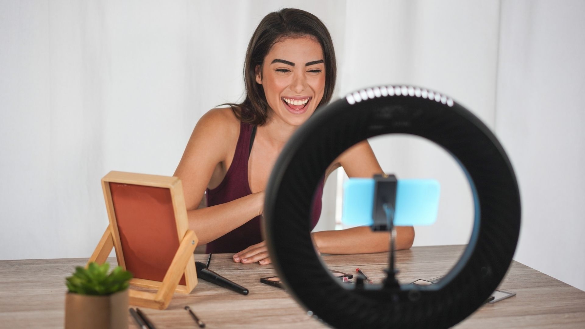 ragazza in fase di ripresa