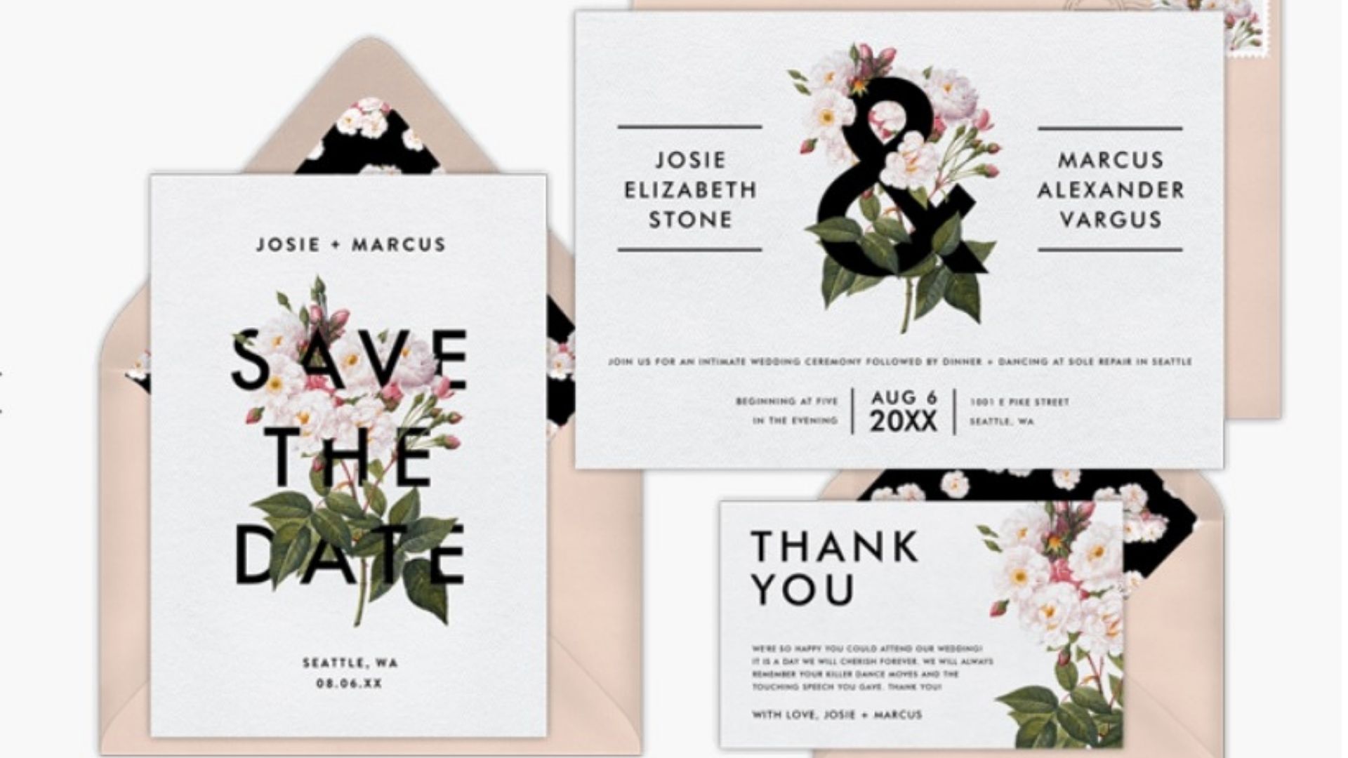 partecipazioni digitali di matrimonio