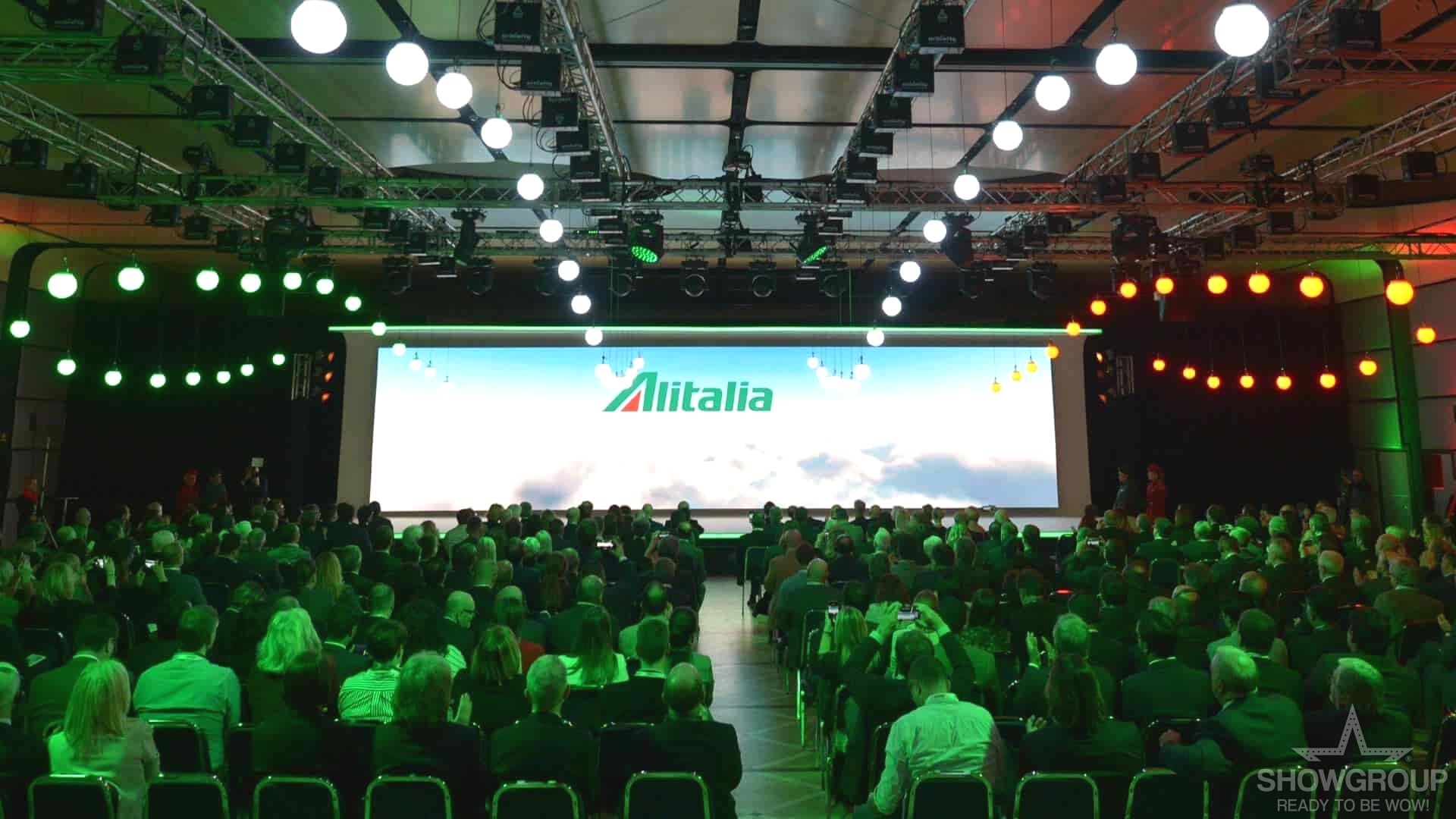 illuminazione per eventi