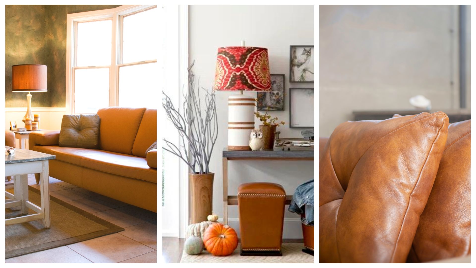 decorazioni autunnali casa pelle