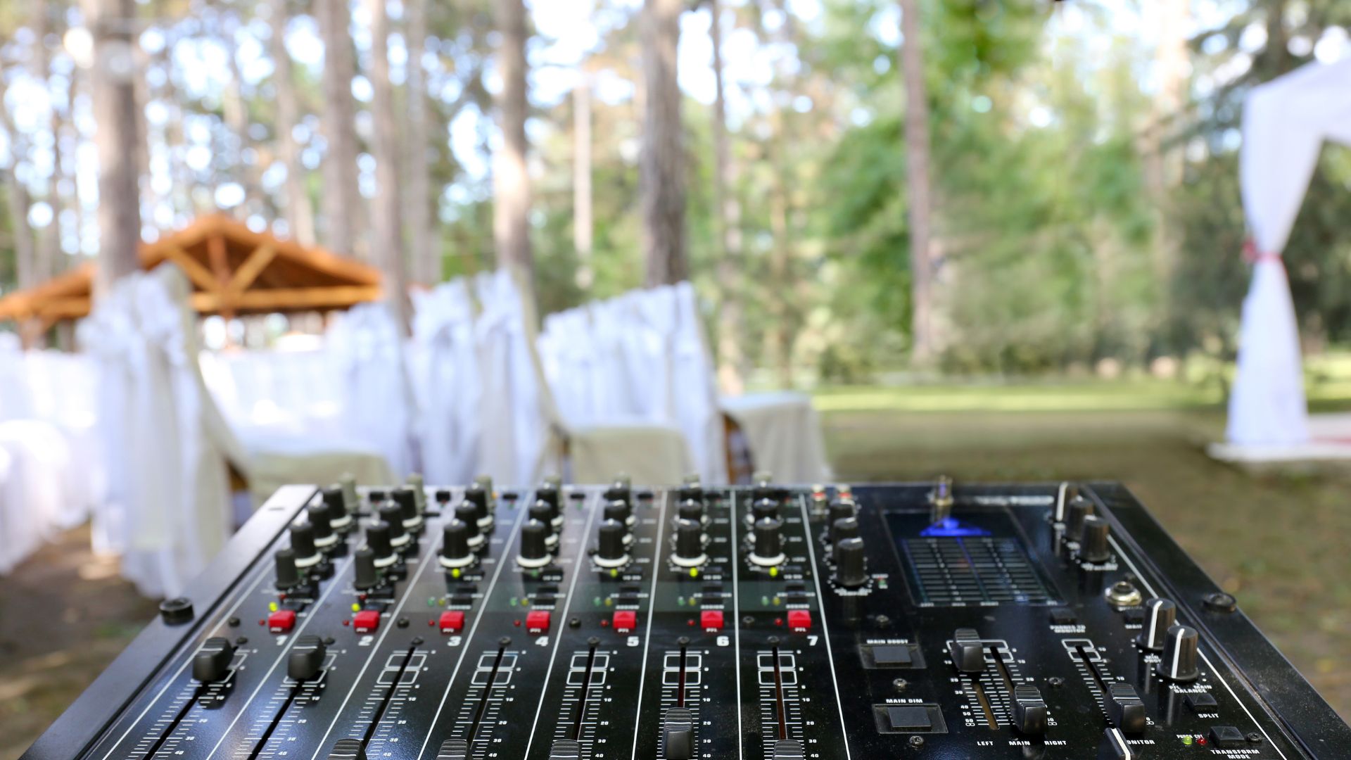 dj set per matrimonio