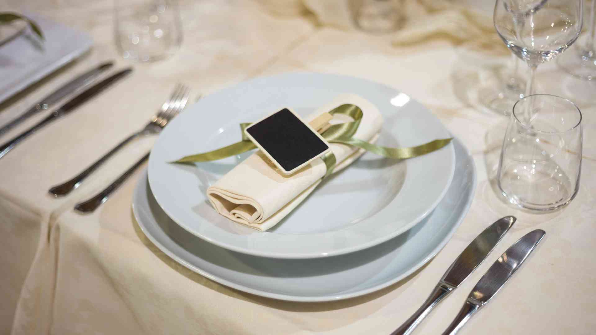 Cosa si può fare come segnaposto Cosa si può fare come segnaposto