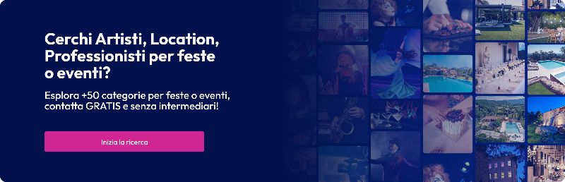 artisti, location per eventi