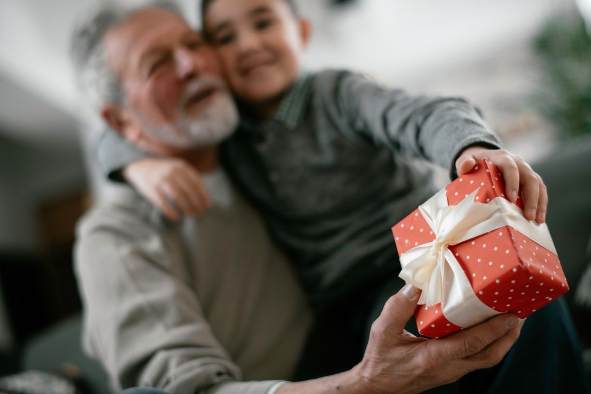 festa di compleanno del nonno