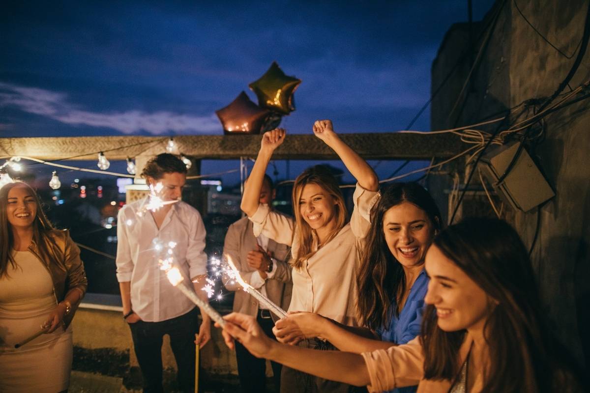 rooftop party dei 30 anni